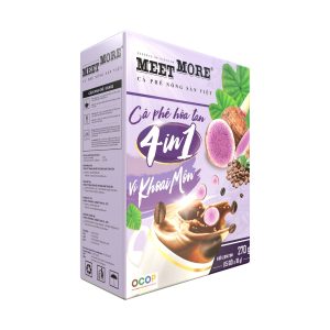 Meet More 4‑in‑1 Instant Taro Coffee